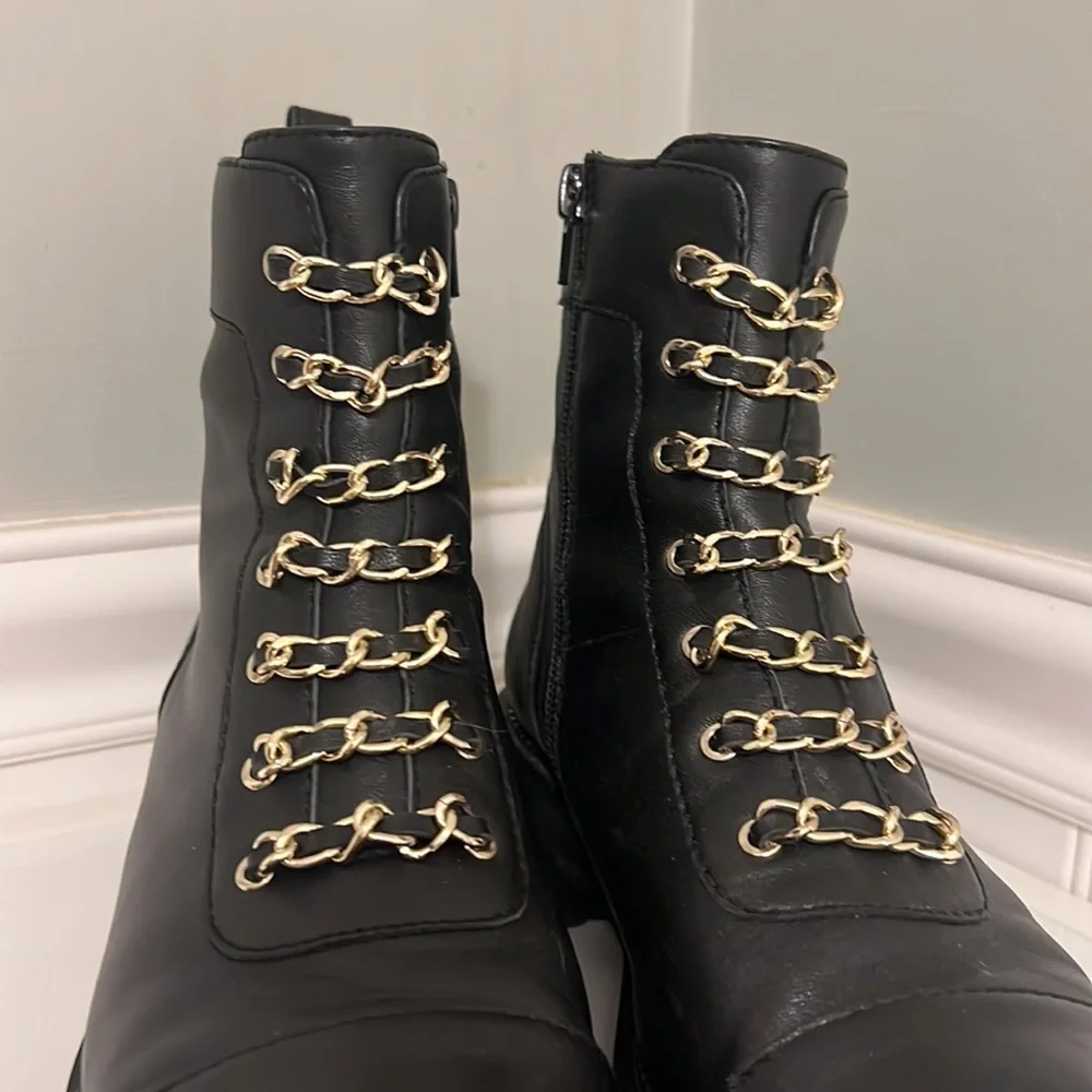 Chain combat boot - Picture 2 of 4